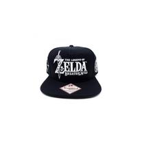 Boné de aba reta Zelda Breath of the Wild preto