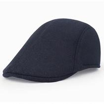Boné de Baseball Clássico Masculino - Boina de Cor Lisa para Primavera, Outono e Inverno - Boné de Baseball Clássico Masculino - Boina de Cor Lisa para Primavera, Outono e Inverno -