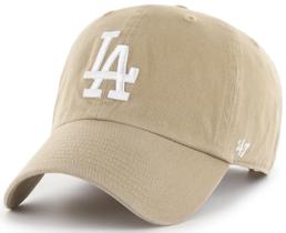 Boné de beisebol 47 Brand MLB Los Angeles Dodgers Khaki White