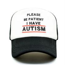 Boné de beisebol, agrada a pacientes, eu tenho autismo, anime Boné de beisebol, agrada a pacientes, eu tenho autismo, anime