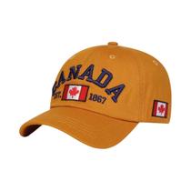 Boné De Beisebol Ajustável Com Bandeira Do Canadá Para Homens, Chapéu Snapback De Algodão Da Moda