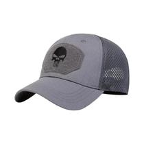 Boné De Beisebol Ajustável Com Bordado De Caveira, Respirável, Casual, Protetor Solar Para Primavera