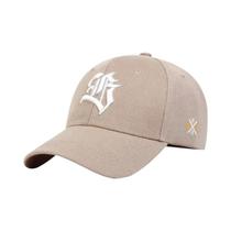 Boné de Beisebol Ajustável com Bordado Geométrico Gótico - Unissex - Primavera/Outono