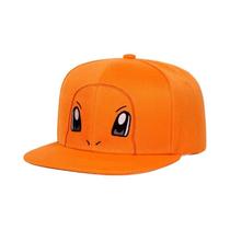 Boné De Beisebol Ajustável Com Bordado Pokémon Pikachu Squirtle Charmander Bulbasaur Snorlax Mew