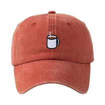 Boné De Beisebol Ajustável Com Efeito Lavado Retrô, Aba Curva, Estilo Hip Hop Casual Para Corrida E