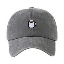 Boné De Beisebol Ajustável Com Efeito Lavado Retrô, Aba Curva, Estilo Hip Hop Casual Para Corrida E