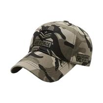 Boné de Beisebol Ajustável Unissex - Bordado Força Aérea com Seta - Casual para Primavera/Outono