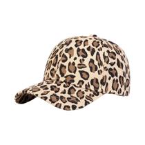 Boné De Beisebol Ajustável Unissex Com Estampa De Leopardo, Chapéu Casual Para Primavera E Outono,