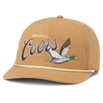 Boné de beisebol AMERICAN NEEDLE Coors Beer Canvas Cappy unissex Boné de beisebol AMERICAN NEEDLE Coors Beer Canvas Cappy unissex
