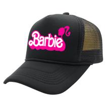 Boné de beisebol Anime Barbie para adultos Boné Trucker de verão