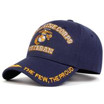 Boné de beisebol Anime de veteranos do Corpo de Fuzileiros Navais dos EUA para adultos