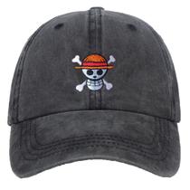 Boné de beisebol Anime Denim Bordado para Adultos Boné de beisebol Anime Denim Bordado para Adultos