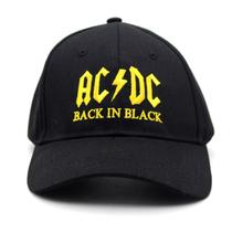 Boné de beisebol Anime Hat Back in Black para homens e mulheres Boné de beisebol Anime Hat Back in Black para homens e mulheres