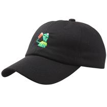 Boné de beisebol Anime Hat Frog Bebendo chá para homens e mulheres Boné de beisebol Anime Hat Frog Bebendo chá para homens e mulheres