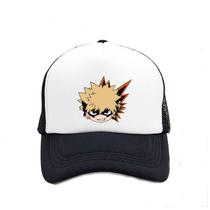Boné de beisebol Anime Hat My Heros Academias Men Sports Boné de beisebol Anime Hat My Heros Academias Men Sports