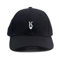 Boné de beisebol Anime Hat Poker Letter K para homens e mulheres Boné de beisebol Anime Hat Poker Letter K para homens e mulheres