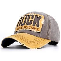 Boné de beisebol Anime Hat Rock Show para homens, jeans esportivos Boné de beisebol Anime Hat Rock Show para homens, jeans esportivos