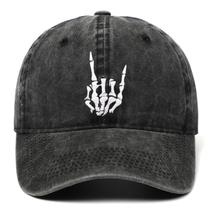 Boné de beisebol Anime Hat Skull Claw Hands Masculino Sports Baseball Boné de beisebol Anime Hat Skull Claw Hands Masculino Sports Baseball