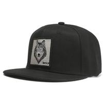Boné de beisebol Anime Hat Wolf para homens e mulheres de hip-hop - algodão Boné de beisebol Anime Hat Wolf para homens e mulheres de hip-hop - algodão