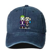 Boné de beisebol Anime Jokers Denim para homens