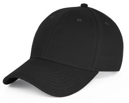 Boné de beisebol Artexia 100% algodão preto ajustável