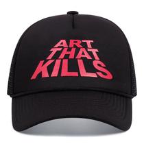 Boné de beisebol Arts That Kills Anime Snapback Hat - Preto