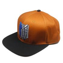 Boné de beisebol Attacks Titans Scouts Regiments Anime Snapback