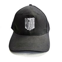 Boné de beisebol Attacks Titans Scouts Regiments Anime Snapback