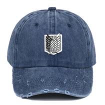 Boné de beisebol Attacks Titans Scouts Regiments Anime Snapback Boné de beisebol Attacks Titans Scouts Regiments Anime Snapback
