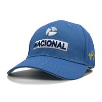 Boné de beisebol Ayrtons Sennas Anime Snapback Hat algodão preto