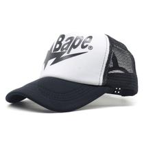 Boné de beisebol Bapes Anime Snapback Hat Poliéster 56-60cm Boné de beisebol Bapes Anime Snapback Hat Poliéster 56-60cm
