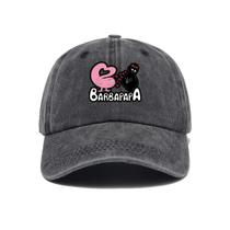 Boné de beisebol Barbpapas Anime Snapback Hip Hop Hat Denim