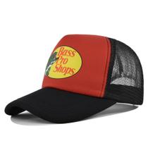 Boné de beisebol Bass-Pro Shop para homens Classic Trucker Cap Runni Boné de beisebol Bass-Pro Shop para homens Classic Trucker Cap Runni