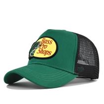 Boné de beisebol Bass-Pro Shop para homens Classic Trucker Cap Runni Boné de beisebol Bass-Pro Shop para homens Classic Trucker Cap Runni