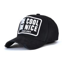 Boné de beisebol BE COOL BE NICE DSQICONSD2S para homens e mulheres