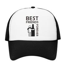 Boné de beisebol Best Friends Forever Anime para crianças 56-58cm Boné de beisebol Best Friends Forever Anime para crianças 56-58cm