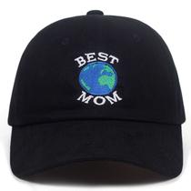 Boné de beisebol Best Moms Anime Snapback HipHop Flat A Black