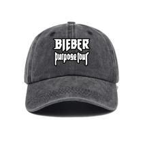 Boné de beisebol Biebers Purposes Tours Anime Snapback Cap H Boné de beisebol Biebers Purposes Tours Anime Snapback Cap H