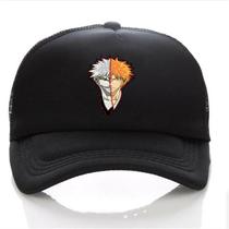 Boné de beisebol Bleach Kurosaki Ichigo Anime para crianças 56-58cm