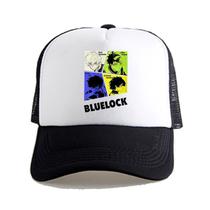 Boné de beisebol Blues Locks Anime para crianças 56-58 cm ajustável Boné de beisebol Blues Locks Anime para crianças 56-58 cm ajustável