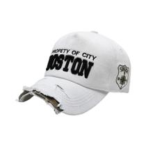 Boné De Beisebol Bordado Anti-UV Para Uso Externo, Estilo Cowboy, Moderno, Tipo Trucker, Com