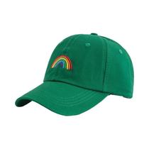 Boné de Beisebol Bordado Arco-Íris Unissex - Chapéu Esportivo da Moda
