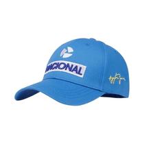 Boné De Beisebol Bordado Ayrton Senna Racer Fashion Com Proteção Solar Estilo Hip-hop Para