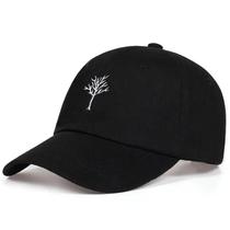 Boné de Beisebol Bordado com Design de Árvore - Ajustável, Unissex, para Primavera/Outono Boné de Beisebol Bordado com Design de Árvore - Ajustável, Unissex, para Primavera/Outono