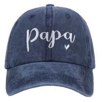 Boné de beisebol bordado Papa Script Cotton para adultos Boné de beisebol bordado Papa Script Cotton para adultos