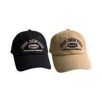 Boné De Beisebol Bordado Retro Coreano Feminino Versátil Para Outono Inverno Primavera Verão Moda De