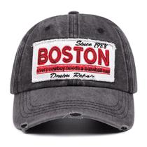 Boné de beisebol Bostons Anime para homens, boné de caminhoneiro de verão