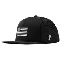 Boné de beisebol Branded Bills Vintage Old Glory PVC preto