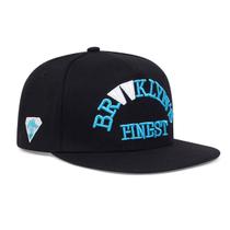 Boné de beisebol Brooklyns Anime Snapback Hip Hop Preto Boné de beisebol Brooklyns Anime Snapback Hip Hop Preto
