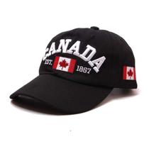 Boné de beisebol canadense bordado para homens, esportes e lazer